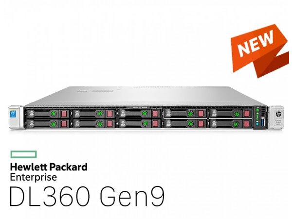 SERVER HPE PROLIANT DL360 G9 RAID H240 E5-2620v4 (8 Core 2.1Ghz 20M cache 8GT QPI/ 85W)